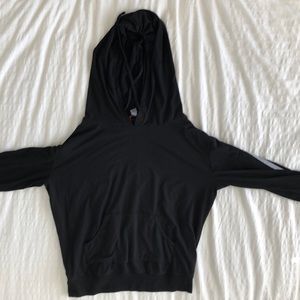 Black hoodie